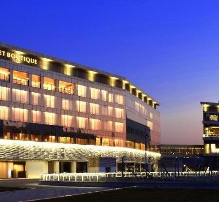 Hotel Cachet Bouqitue Shaoxing Keqiao Exterior foto