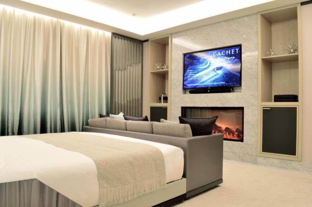 Hotel Cachet Bouqitue Shaoxing Keqiao Exterior foto
